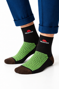 Milestone Signature Crew – Emerald Green | Comfortable Cotton Socks in Pakistan
