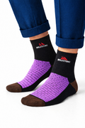 Milestone Signature Crew – Royal Purple | Best Quality Cotton Socks Pakistan